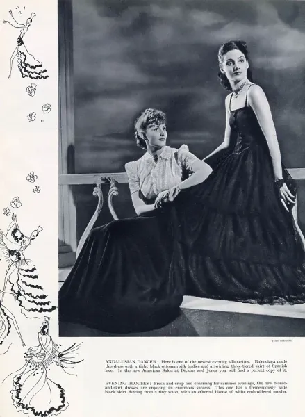 Jigsaw Puzzle of Balenciaga Evening Wear 1939 Andalusian Dancer