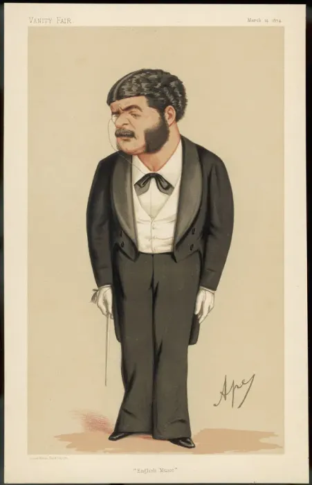 Framed Print : SIR ARTHUR SULLIVAN Print