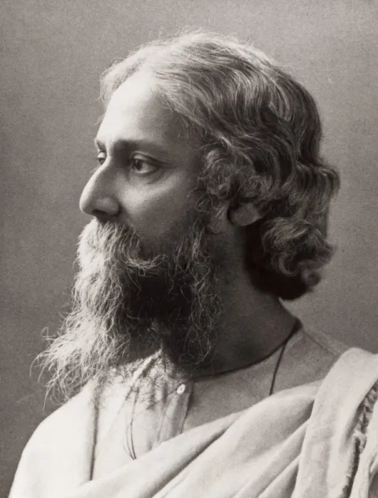 Framed Print : Rabindranath Tagore Print