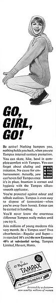 Tampax advertisement, 1965