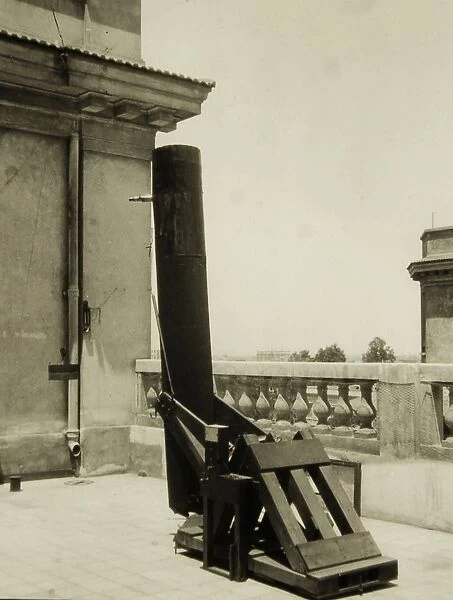 Telescope on a roof
