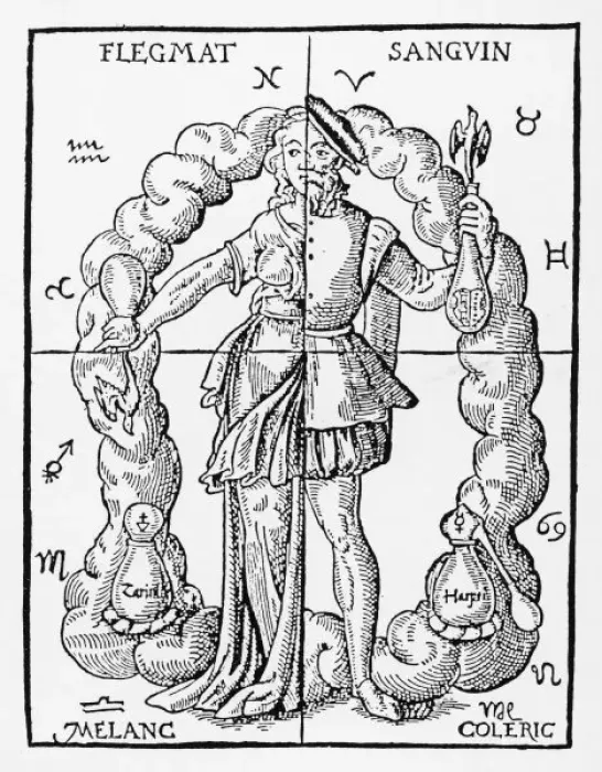 Framed Print : Print of Four Temperaments: Phlegmatic, Sanguine, Melancholic and Choleric Framed Print : Print of Four Temperaments: Phlegmatic, Sanguine, Melancholic and Choleric