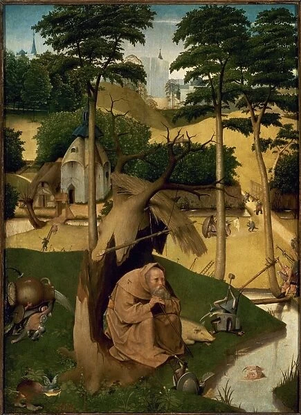 The Temptation of Saint Anthony, c. 1490, by Hieronymus