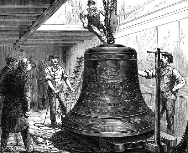 Tenor bell for St. Pauls, 1878