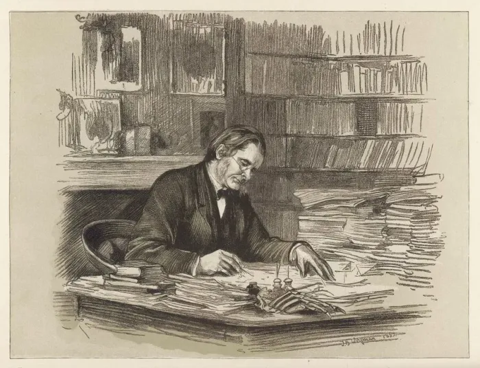Framed Print : Thomas Henry Huxley Print, 1825-1895 Framed Print : Thomas Henry Huxley Print, 1825-1895