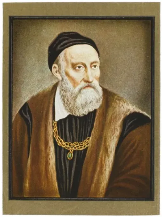 Framed Print : Titian Print, Engraving of the Italian Artist Framed Print : Titian Print, Engraving of the Italian Artist