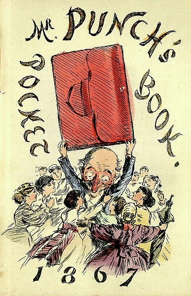Title page, Mr. Punch's Pocket Book, 1867