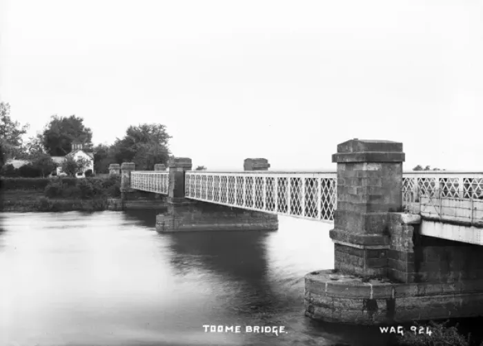Framed Print : Toome Bridge Print - Early 1900s Northern Ireland Framed Print : Toome Bridge Print - Early 1900s Northern Ireland