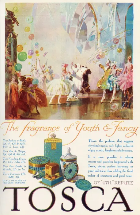Framed Print : 1929 Print: Ballroom Scene with Pierrot and Tosca Products Framed Print : 1929 Print: Ballroom Scene with Pierrot and Tosca Products