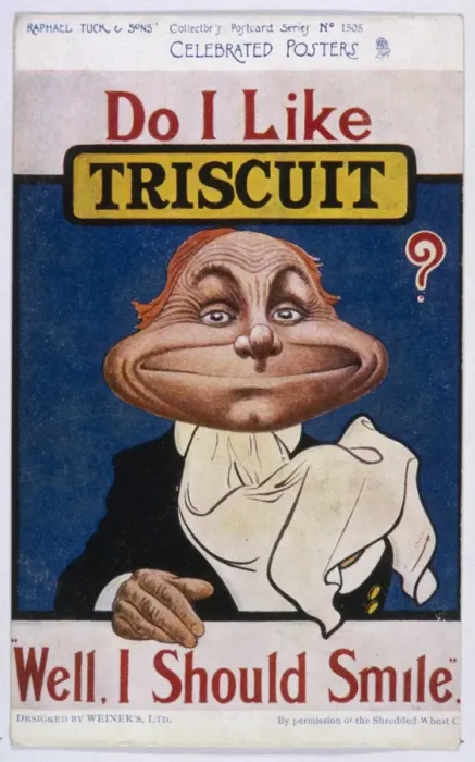 Framed Print : Triscuit 1900 Print