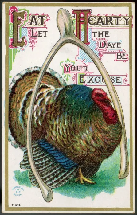 Framed Print : Turkey and Wishbone Print: Hearty Indulgence Invitation Framed Print : Turkey and Wishbone Print: Hearty Indulgence Invitation