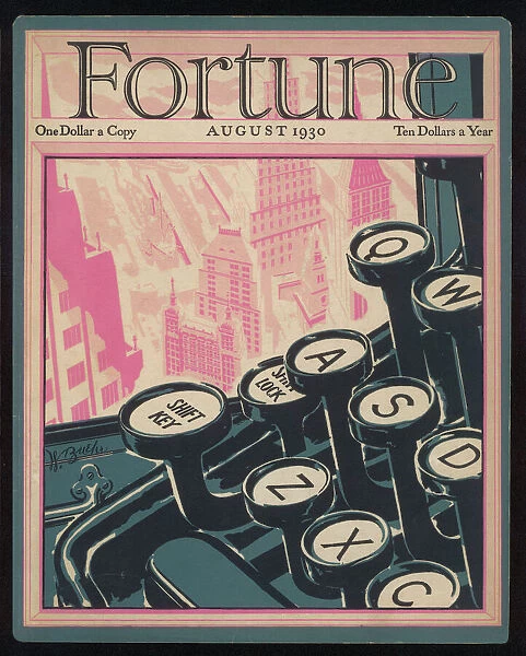 Typewriter Keys  /  Fortune