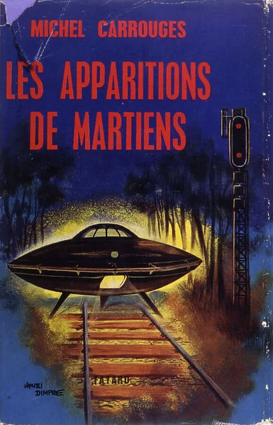 UFO Book. Michel CARROUGES, Les Apparitions de Martiens The incident depicted