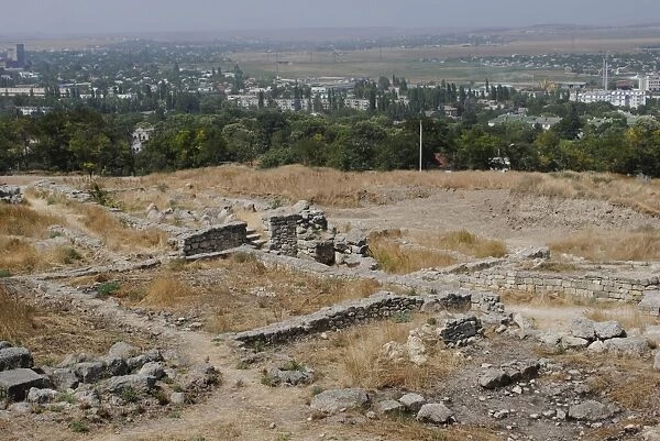 Ukraine. Crimea. Kerch. Panticapaeum archaeological site
