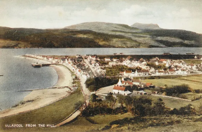 Framed Print : Ullapool Panoramic Print Framed Print : Ullapool Panoramic Print