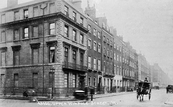 Upper Wimpole Street and Devonshire Street, London W1