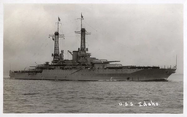 USS Idaho, American battleship
