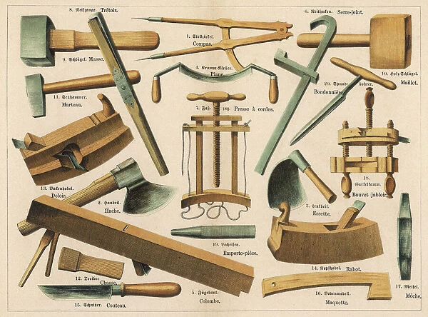Various coopers tools