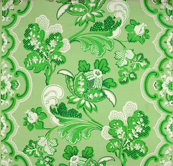Victorian Wallpaper in popular emerald green which #20029080