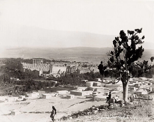 View of Baalbek, Baalbec, Syria