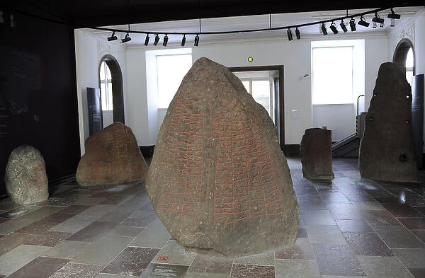 Viking Age. Runestone. Tirsted. 10th century AD. National M