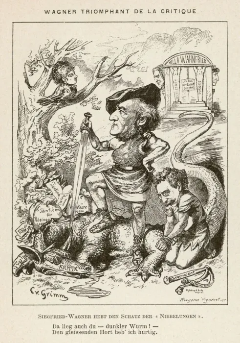 Framed Print : Wagner and Son Conquer the Critic Dragon Print Framed Print : Wagner and Son Conquer the Critic Dragon Print