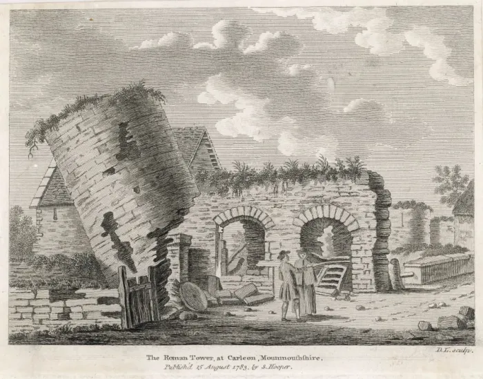 Framed Print : Caerleon Roman Tower Print Framed Print : Caerleon Roman Tower Print