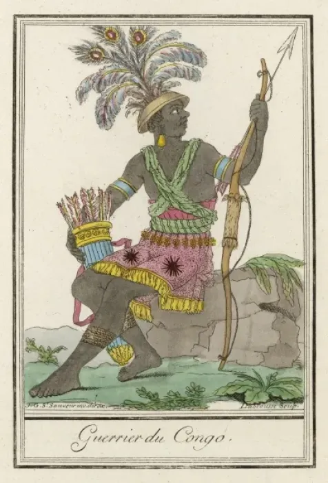 Framed Print : Warrior of the Congo Print Framed Print : Warrior of the Congo Print