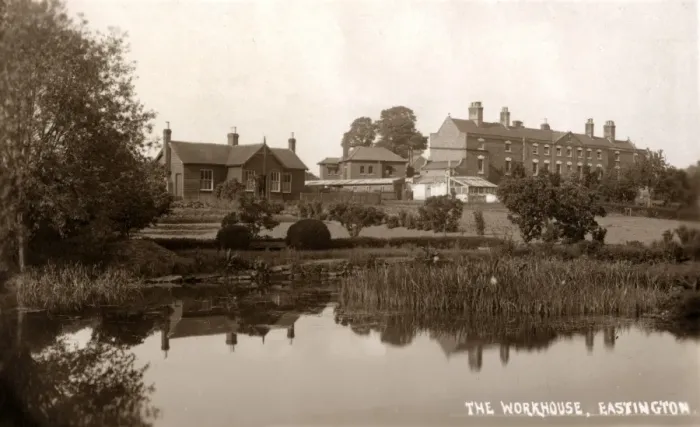 Framed Print : Wheatenhurst Union Workhouse Print, Eastington Framed Print : Wheatenhurst Union Workhouse Print, Eastington