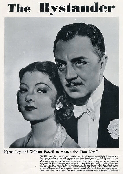 William Powell and Myrna Loy