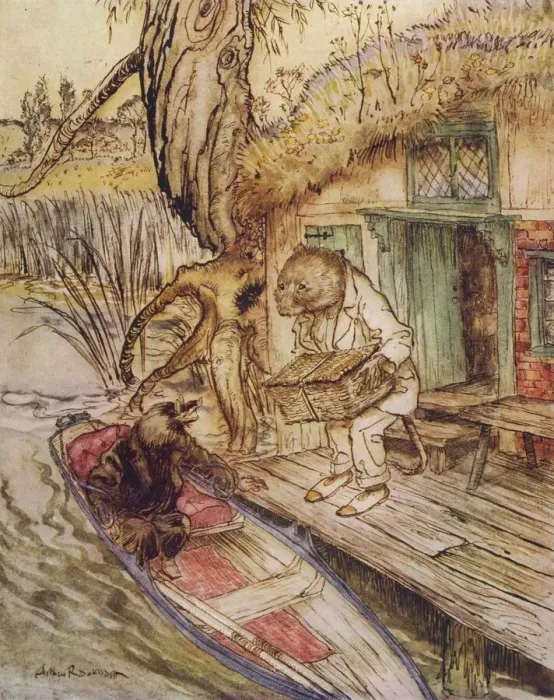 Framed Print : The Wind in the Willows Print by Kenneth Grahame Framed Print : The Wind in the Willows Print by Kenneth Grahame