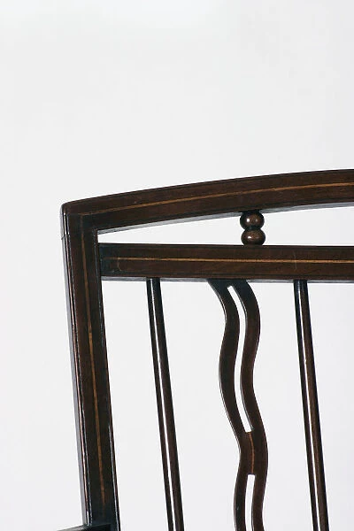 Windsor armchair, detail