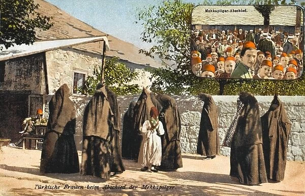 Women departing on Pilgrimage