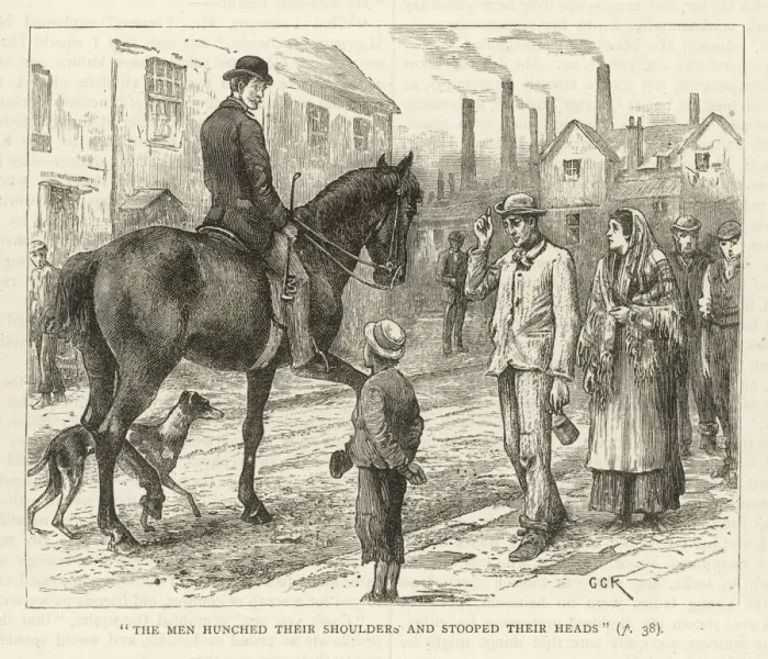 Framed Print : Workman & Boss Print, Etching Framed Print : Workman & Boss Print, Etching