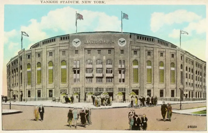 Framed Print : Yankee Stadium Print, 1930s Framed Print : Yankee Stadium Print, 1930s
