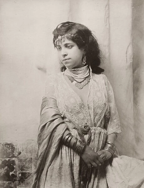 Young woman from North Africa, probably Algeria