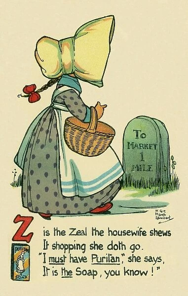 Z is the Zeal the housewife shews