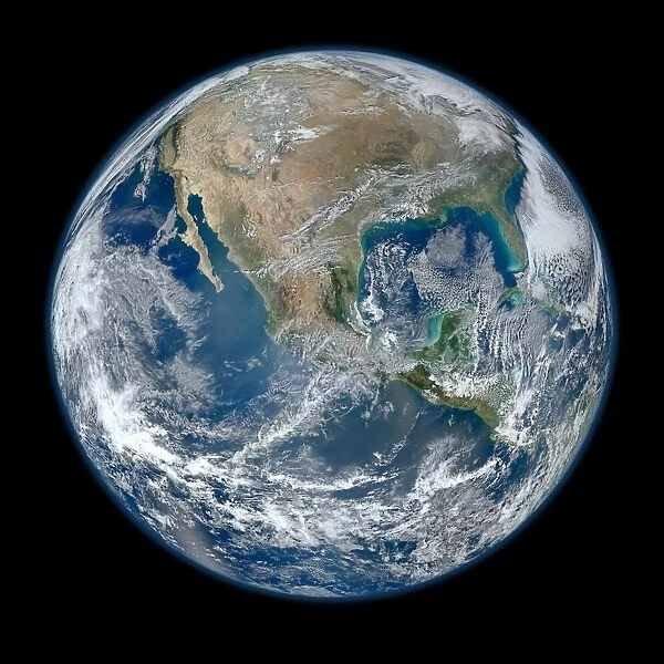 Earth. Behold one of the more stunningly detailed images of the Earth yet created