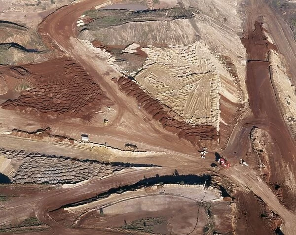 Australia Coal mining, open cut mine South of Blackwater, Queensland