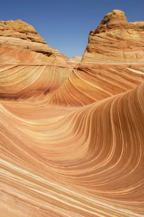 Framed Print : The Wave Navajo Sandstone Print, Arizona Landscape Framed Print : The Wave Navajo Sandstone Print, Arizona Landscape