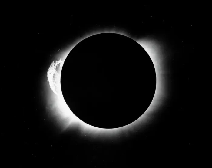 Framed Print : 1919 Solar Eclipse Print