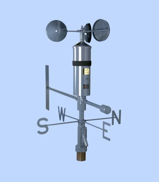 Framed Print : Anemometer and wind vane Print Framed Print : Anemometer and wind vane Print