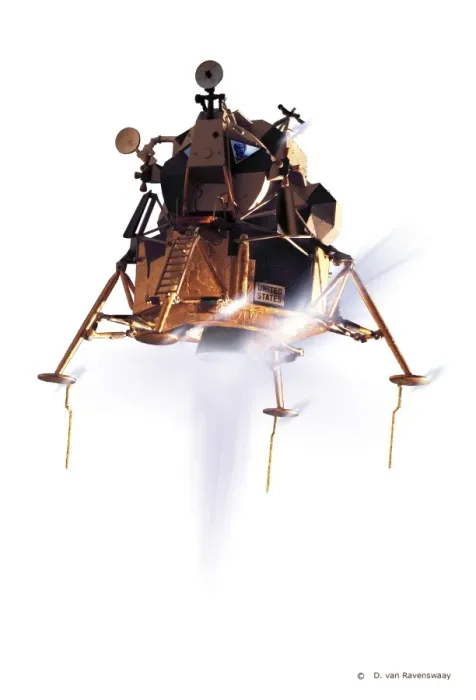 Framed Print : Apollo 11 Lunar Module Print Framed Print : Apollo 11 Lunar Module Print