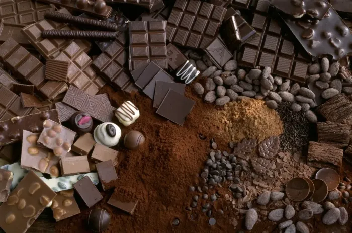 Framed Print : Assorted chocolates Print C014 / 1522 Framed Print : Assorted chocolates Print C014 / 1522