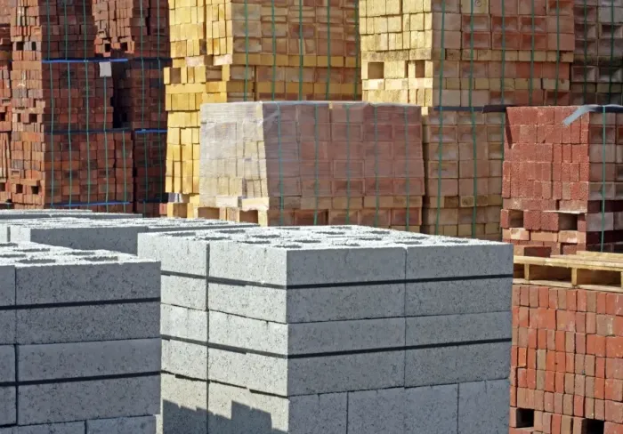 Framed Print : Brick Piles Print Framed Print : Brick Piles Print