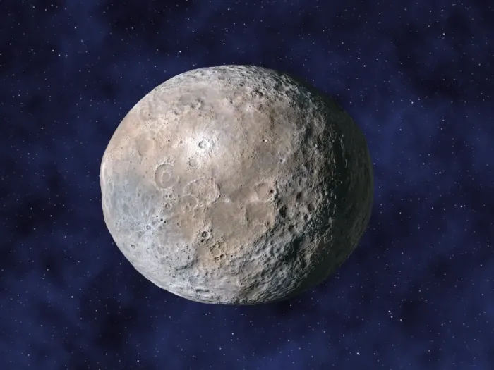 Framed Print : Asteroid Ceres Print