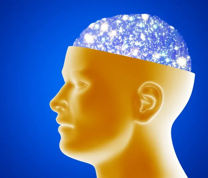 Framed Print : Astronomical Brain Print - Computer Artwork of a Human Head Framed Print : Astronomical Brain Print - Computer Artwork of a Human Head
