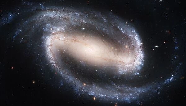 Barred spiral galaxy NGC 1300, HST image