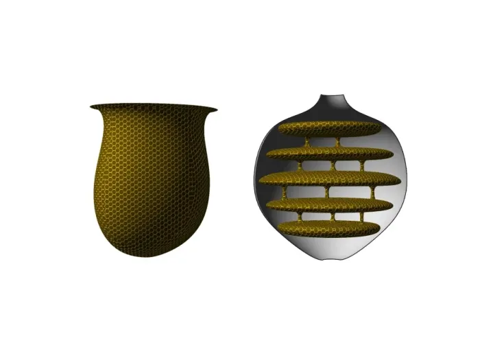 Framed Print : Honeybee and wasp nest structures Print Framed Print : Honeybee and wasp nest structures Print