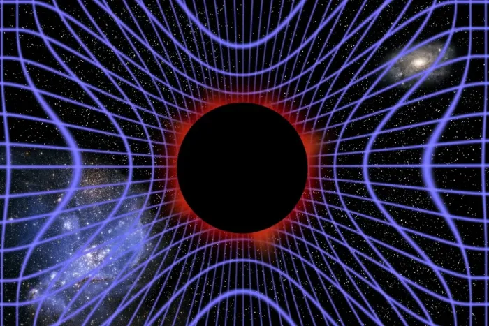 Framed Print : Black Hole Print: Gravitational Vortex Framed Print : Black Hole Print: Gravitational Vortex